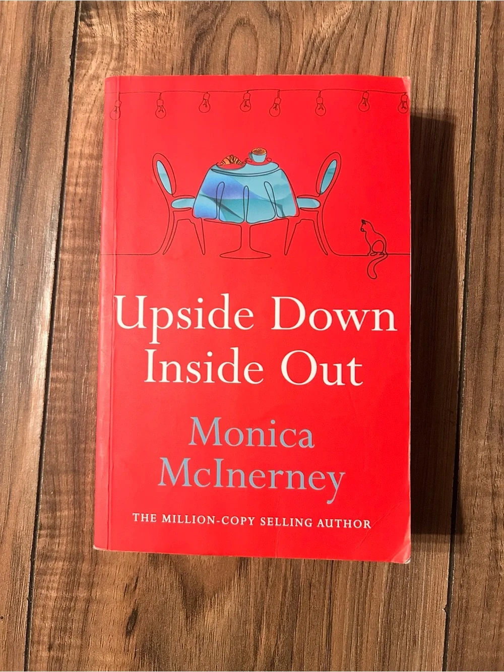 Red Paperback Notebook - Upside Down Inside Out Inspired Cover